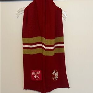 San Francisco 49ers scarf
